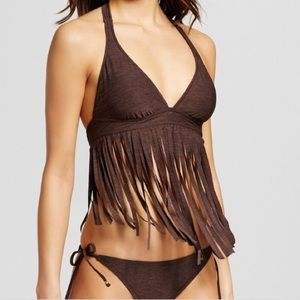 Mossimo fringe bikini top